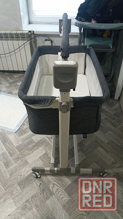 Кроватка для новорожденного приставная с электрокачелями Донецк - изображение 3