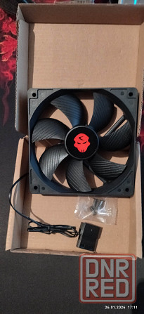 Вентиляторы 120 мм, Molex. новые 5 шт. Донецк - изображение 1