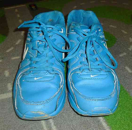 Кроссовки Nike Air Max голубые Донецк