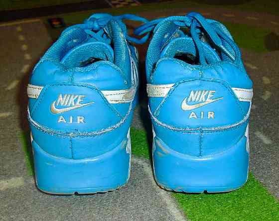 Кроссовки Nike Air Max голубые Донецк