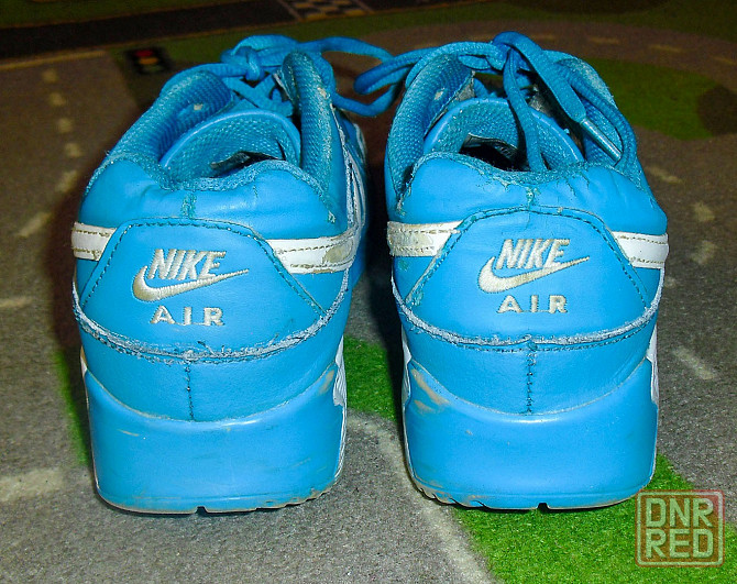 Кроссовки Nike Air Max голубые Донецк - изображение 4