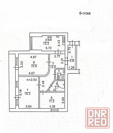Продажа 3 комн.кв-ры. Центр Донецк - изображение 12