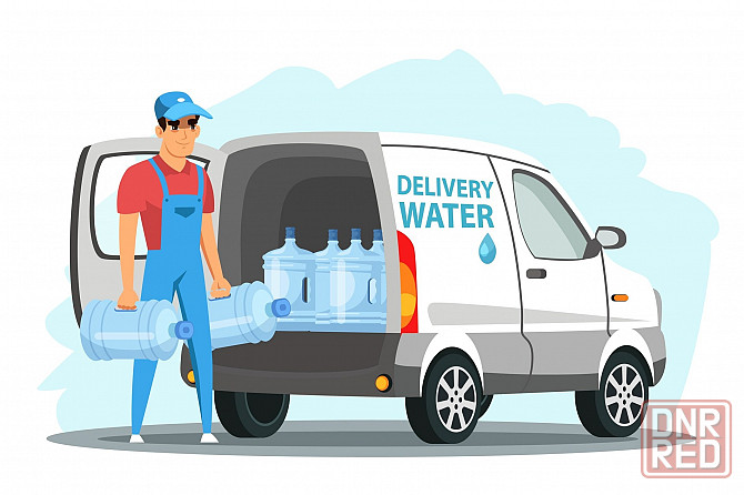 Грузчик на доставку бутилированной воды, срочно Донецк - изображение 1