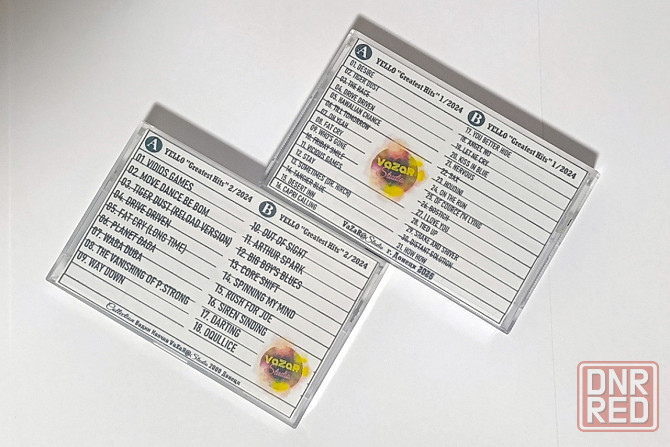 2 Кассеты с записью YELLO "Greatest Hits" Донецк - изображение 6