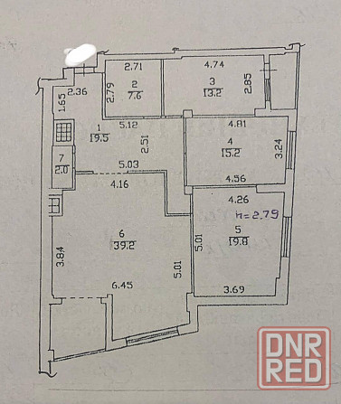 4-х комнт., видовая, Жк Европейский 125,7м2 Донецк - изображение 12