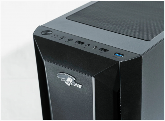 Корпус Eurocase B27 Matx без бп закаленное стекло (3xusb, 2xaudio) (арт-4734) Макеевка