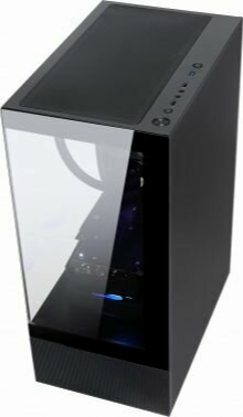 Корпус Formula Crystal Z1 черный без бп Atx 2xusb2.0 1xusb3.0 Audio Bott Psu (арт-6839) Донецк