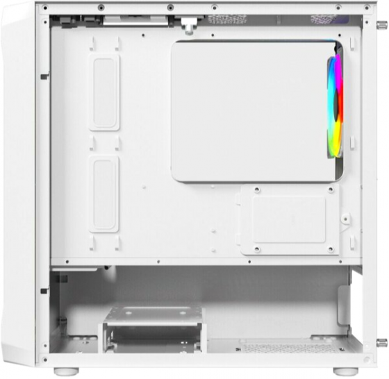Корпус Powercase Mistral Micro A3w Argb, Tempered Glass, 2x 140mm Argb Pwm+1x 120mm Argb Pwm, белый, Донецк