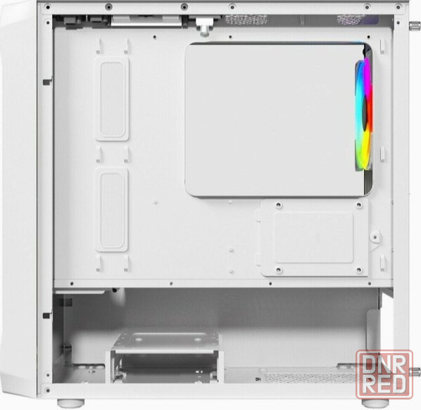 Корпус Powercase Mistral Micro A3w Argb, Tempered Glass, 2x 140mm Argb Pwm+1x 120mm Argb Pwm, белый, Макеевка - изображение 2