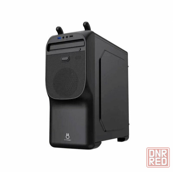 Корпус Mini-Tower Zircon Cute Rabbit Micro-Atx/Mini-Itx, без бп, черный (арт-3217) Донецк - изображение 3