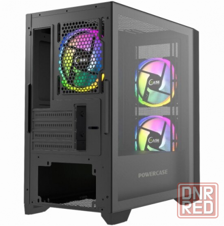 Корпус Powercase Alisio Micro Z3b Argb, черный (Camzb-A3) (арт-6759) Донецк - изображение 3