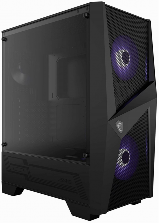 Корпус Atx Msi Mag Forge 100m без бп чёрный (арт-3073) Макеевка