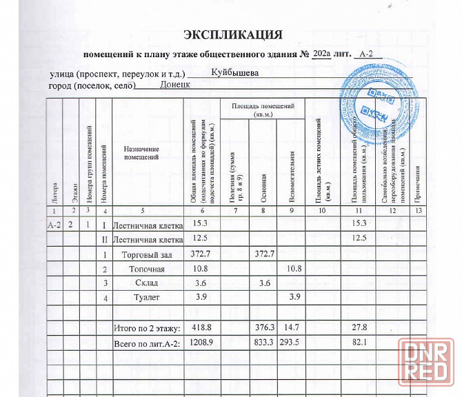 Аренда коммерческого помещения, 2 этаж - 387.4 м. кв. Донецк - изображение 6