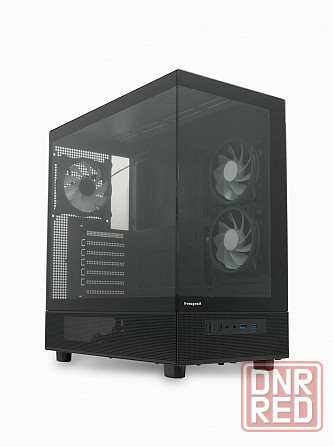 Корпус для пк без бп Hspd F710 Black (F710-Tgbk-Argb) (арт-9605) Макеевка - изображение 3