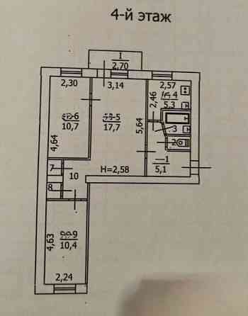 3к кв ремонт с мебелью и техникой Макеевка