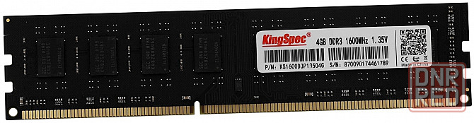 Оперативная память Kingspec Ddr3l 4gb 1600mhz Pc-12800 Cl11 (Ks1600d3p13504g) (арт-9784) Макеевка - изображение 3