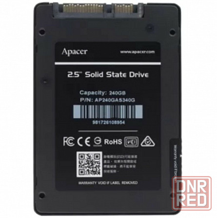 Твердотельный накопитель Ssd 2.5" Apacer 240gb As340 Ap240gas340g-1 (арт-7526) Макеевка - изображение 4