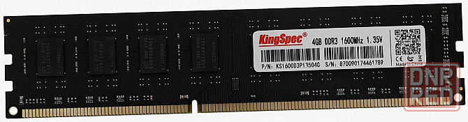 Оперативная память Kingspec Ddr3l 4gb 1600mhz Pc-12800 Cl11 (Ks1600d3p13504g) (арт-5396) Донецк - изображение 3