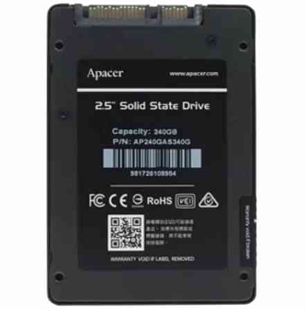 Твердотельный накопитель Ssd 2.5" Apacer 240gb As340 Ap240gas340g-1 (арт-3351) Донецк