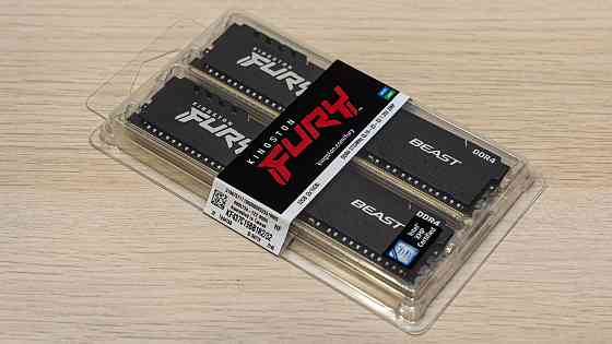 Оперативная память DDR4 Kingston Fury Beast 32Gb (2x16GB) 3200MHz Донецк