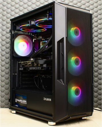 Игровой компьютер Byte-Platfrom | Intel Core I5-13600kf (14ядер/20потоков) | Zalman 800w | Wi-Fi | S Донецк