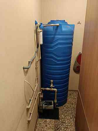 Установка накопительного бака с насосом Донецк