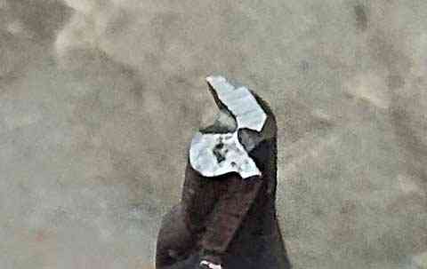 Фреза шпоночная 6,5 мм, ц/х, Z2, Р6М5, 2-х сторонняя, 60/12 мм, внутризаводская, сделано в Ссср. Донецк