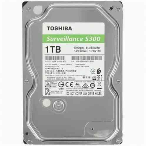 Жесткий диск 3.5" Toshiba S300 1 тб Surveillance (Hdwv110uzsva) (арт-7896) Донецк