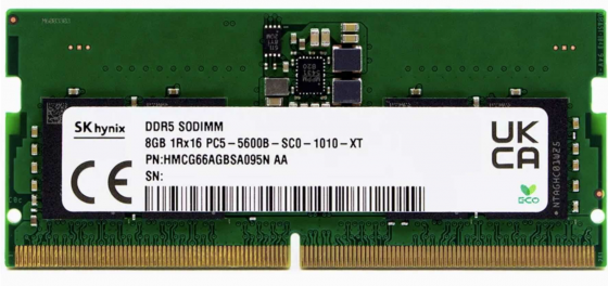 Оперативная память Sodimm 8gb Ddr5-5600 Sk Hynix Hmcg66agbsa095n (арт-2164) Макеевка