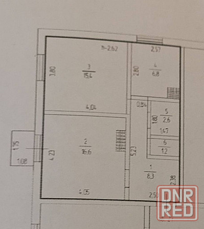 Продается 2-х комнатная квартира в Орджоникидзевском районе, площадь Победы. Мариуполь - изображение 9