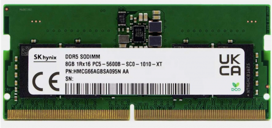 Оперативная память Sodimm 8gb Ddr5-5600 Sk Hynix Hmcg66agbsa095n (арт-7205) Донецк