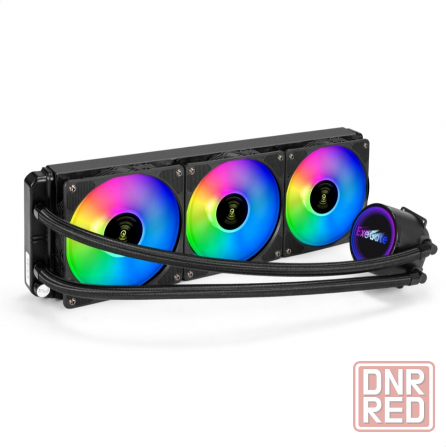 Комплект водяного охлаждения Exegate Blackwater-360. Pwm. Rgb (Rgb подсветка, (Ex297325rus) (арт-949 Макеевка - изображение 1