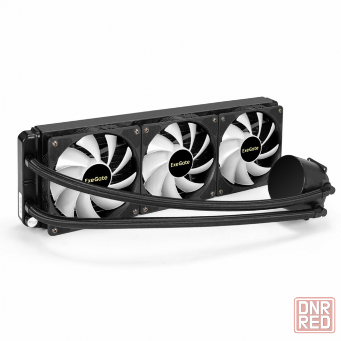Комплект водяного охлаждения Exegate Blackwater-360. Pwm. Rgb (Rgb подсветка, (Ex297325rus) (арт-517 Донецк - изображение 2