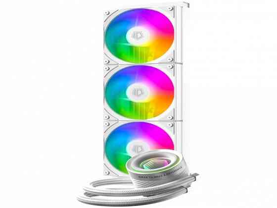 Сво для процессора Id-Cooling Fx360 Inf White (All Intel/Amd, 3*120mm Fan, 2900rpm, 27.2 дб, 350w, P Донецк