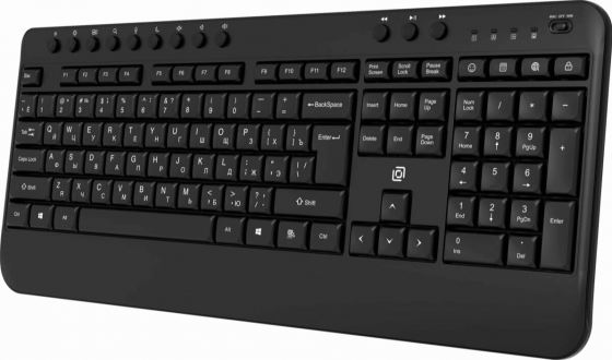 Клавиатура беспроводная Oklick K257w Black (2070286) (арт-9035) Донецк