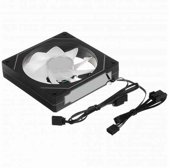 Вентилятор Ocypus Gamma F12 Bk Argb Reverse Blade 120 мм 4-Pin Pwm + 3-Pin 5v Argb, 1шт (Gamma-F12-B Макеевка