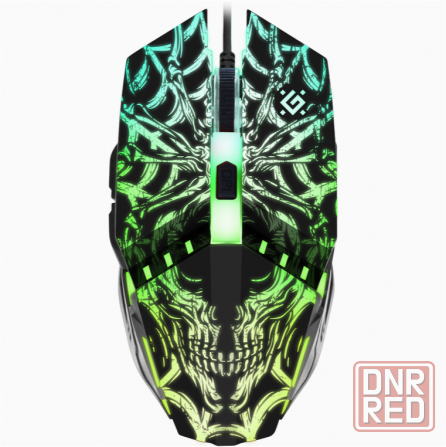 Мышь Defender Prototype Gm-670l, черный (52670) оптический, 2400 Dpi, Usb (арт-8508) Донецк - изображение 3