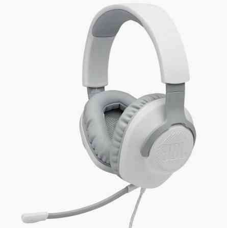 Игровые наушники Jbl Quantum 100 White (Jblquantum100wht) (арт-6794) Макеевка