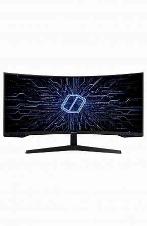 Игровой монитор 34" Samsung Odyssey G5 C34g55twwi, 3440х1440, 165 гц, Va, изогнутый, черный (Lc34g55 Макеевка