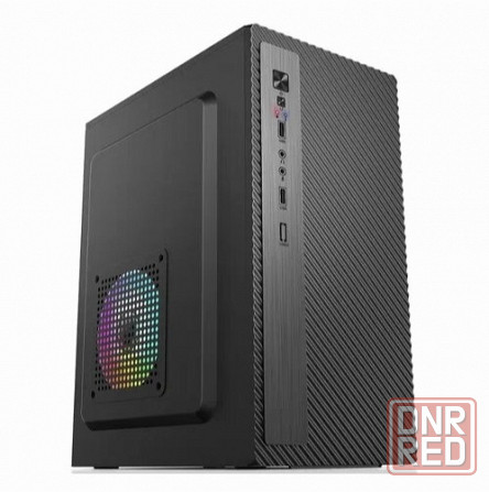 Корпус Matx Accord Entry Acc-2053b, Mini-Tower, без бп, черный (арт-6522) Макеевка - изображение 1
