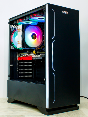 Игровой компьютер Byte- Battlebox | Amd Ryzen 3 3100 (4 ядра/8 потоков) | 550 вт | Ssd 480 гб | 16 г Донецк