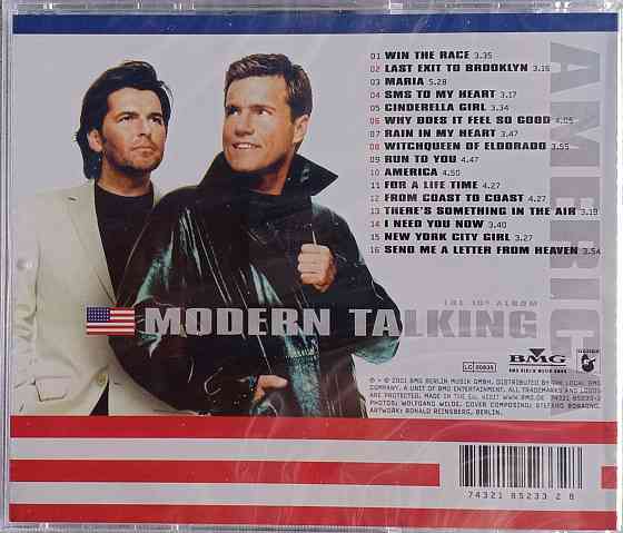 CD диск Modern Talking - America - The 10th Album - Донецк