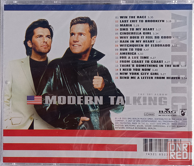 CD диск Modern Talking - America - The 10th Album - Донецк - изображение 2