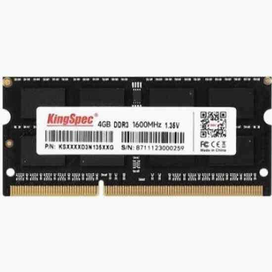 Оперативная память Kingspec So-Dimm Ddr3l 4gb 1600mhz Pc-12800 Cl11 (Ks1600d3n13504g) (арт-8197) Макеевка