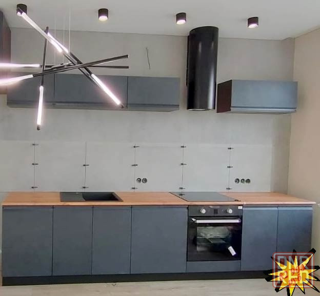 Прямая кухня "Бруклин" 3,3м Макеевка - изображение 1