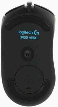 Игровая мышь Logitech G403 Hero Black, 25к Dpi, Rgb-подсветкой, проводная (арт-2548) Донецк