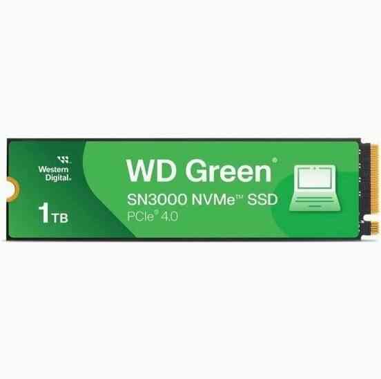 Твердотельный накопитель Ssd Western Digital Green Sn3000, 1000gb, M.2 2280, Pcie 4.0 X4 (Wds100t4g0 Донецк