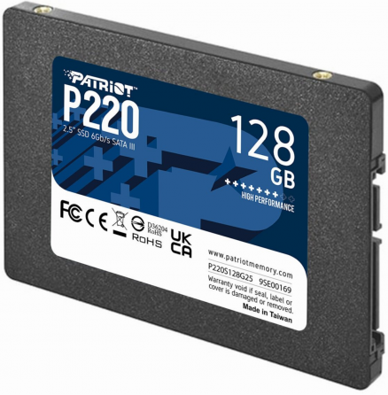 Ssd накопитель Patriot P220 P220s1tb25 1тб, 2.5 (арт-4715) Донецк