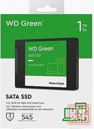 Твердотельный накопитель Ssd 1tb Western Digital Green Wds100t3g0a Sata3 2.5 (арт-4998) Донецк - изображение 4