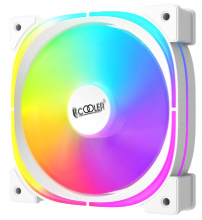 Вентилятор Pccooler Ef120 Argb White 4pin Pwm + 3pin Argb, 600-1500 об/мин Retail (арт-7776) Донецк